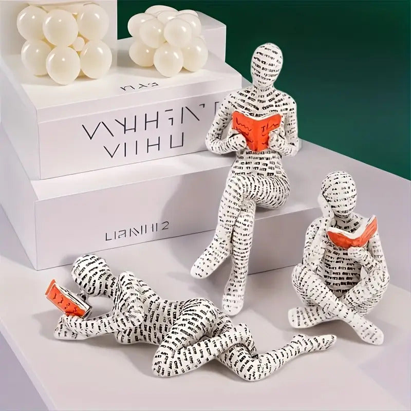 Hand-painted sculpture for home decor