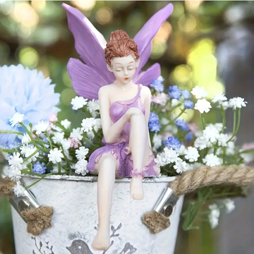 Flower Fairy Garden Ornament Whimsical Fairy Garden decoration