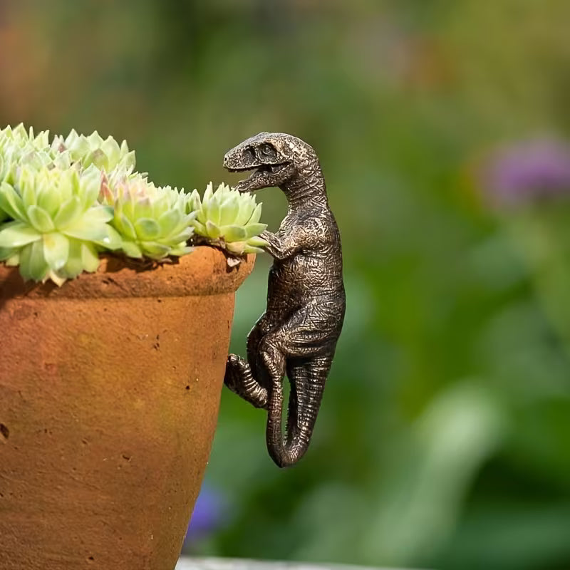 Jurassic World Pot Hugger T-Rex Dinosaur Hanging Planter Ornament