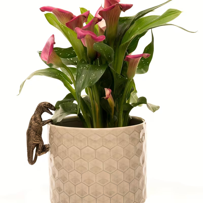 Jurassic World Pot Hugger T-Rex Dinosaur Hanging Planter Ornament