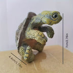 Turtle Plant Pot Hugger Coastal Style Garden Ornament & Indoor Decor