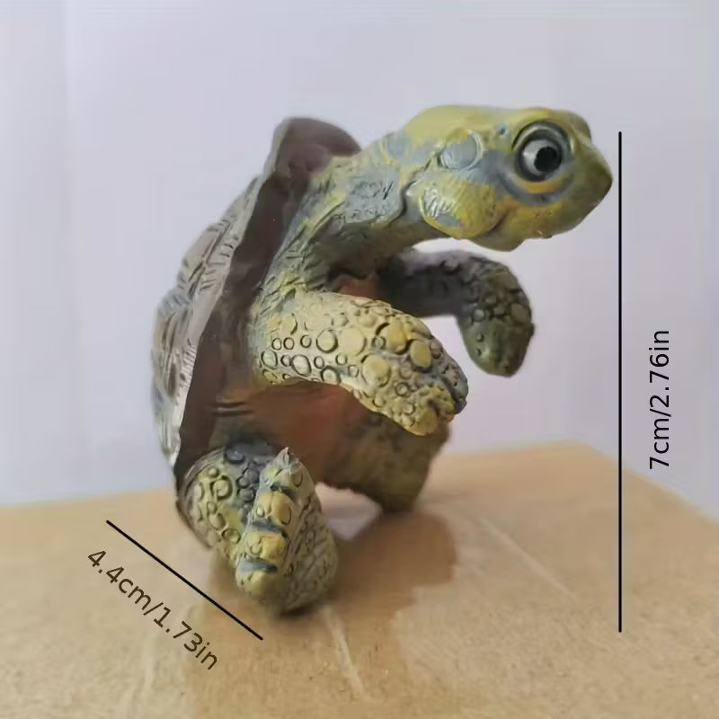 Turtle Plant Pot Hugger Coastal Style Garden Ornament & Indoor Decor