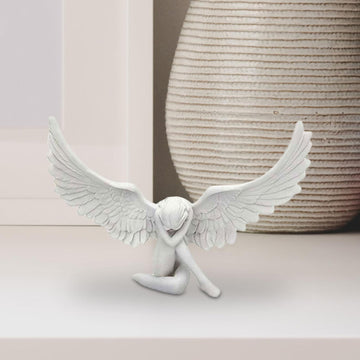 Spiritual Angel Sculpture ornament for Home, Garden, & Memorial Decor