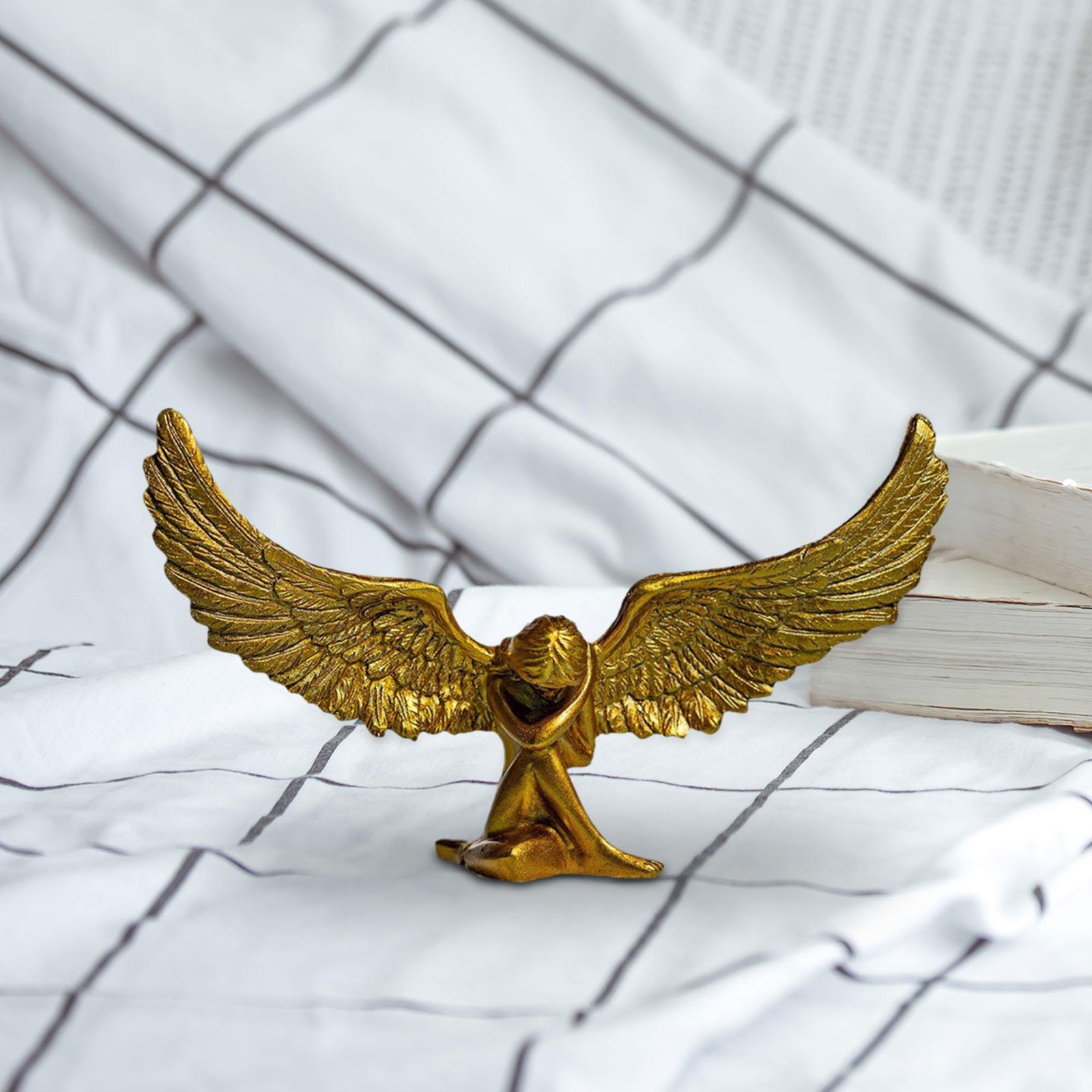 Spiritual Angel Sculpture ornament for Home, Garden, & Memorial Decor