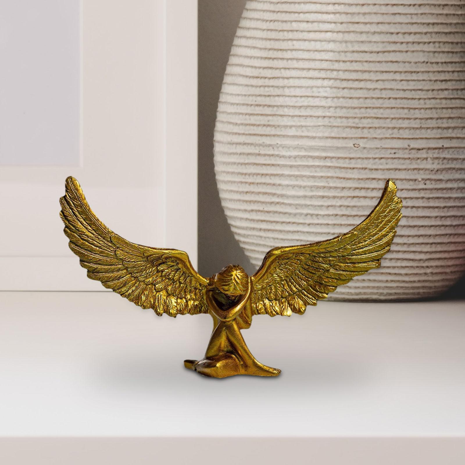 Spiritual Angel Sculpture ornament for Home, Garden, & Memorial Decor