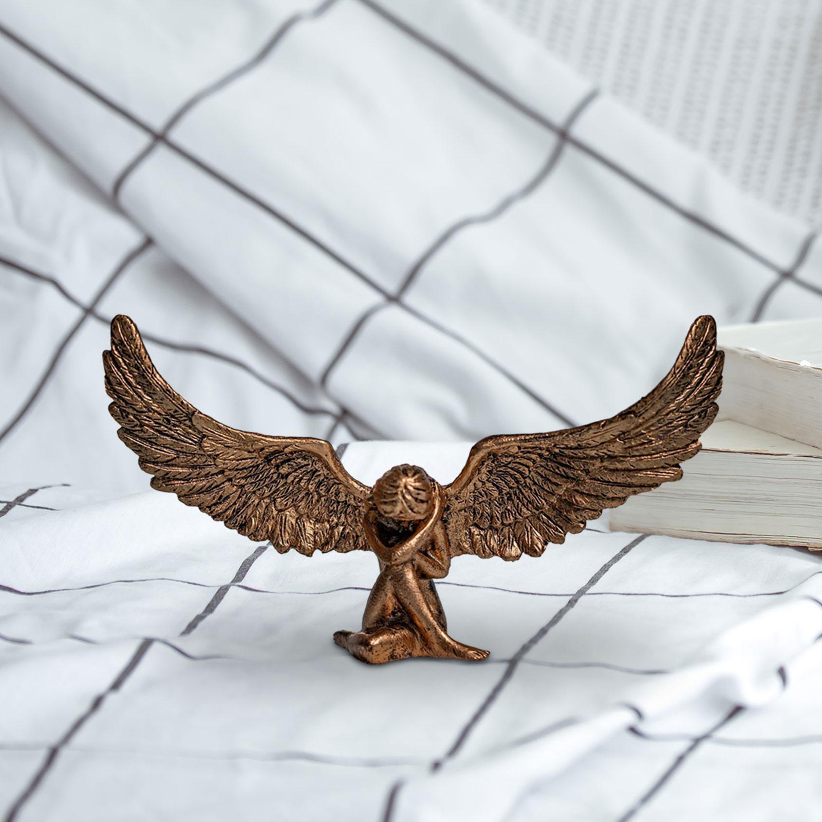 Spiritual Angel Sculpture ornament for Home, Garden, & Memorial Decor