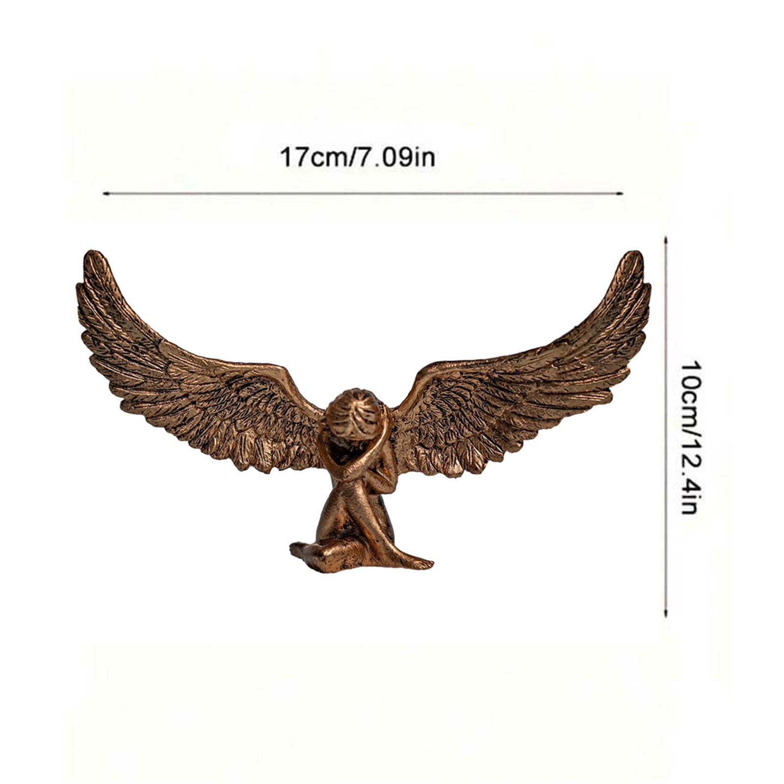 Spiritual Angel Sculpture ornament for Home, Garden, & Memorial Decor