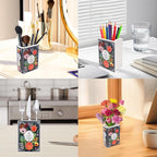 The Bibliophile Ceramic Book Vase Aesthetic Flower Vase for Bookshelf & Home Decor