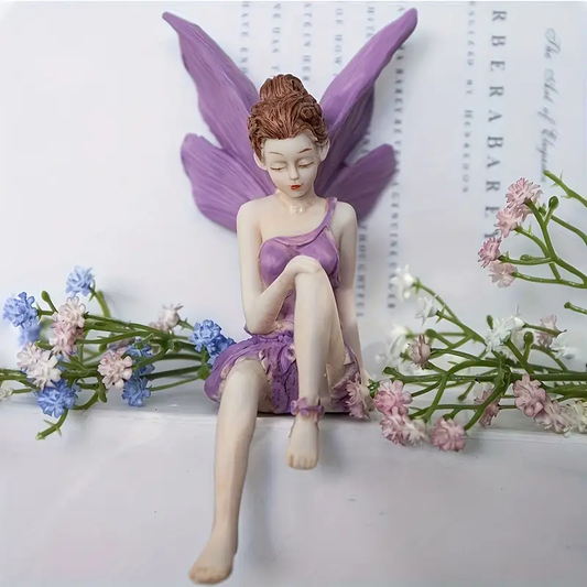 Flower Fairy Garden Ornament Whimsical Fairy Garden decoration
