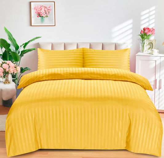Luxury Stripes Bedding Set Duvet Cover Set Quilt Covers and Pillow Cases All Sizes