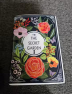 The Secret Garden Ceramic Book Vase Decorative Book Shaped Flower Vase for Home Decor