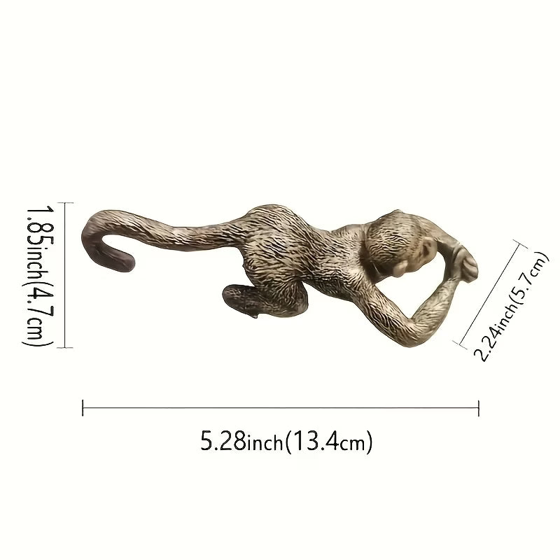 Whimsical Monkey Pot Hugger Garden Ornament & Plant Accessory