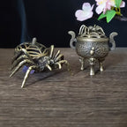 Decorative Incense Burner Censer for Meditation & Yoga Zen Home Decor Ornament for Study & Tea Room