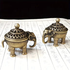 Decorative Incense Burner Censer for Meditation & Yoga Zen Home Decor Ornament for Study & Tea Room