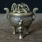 Decorative Incense Burner Censer for Meditation & Yoga Zen Home Decor Ornament for Study & Tea Room