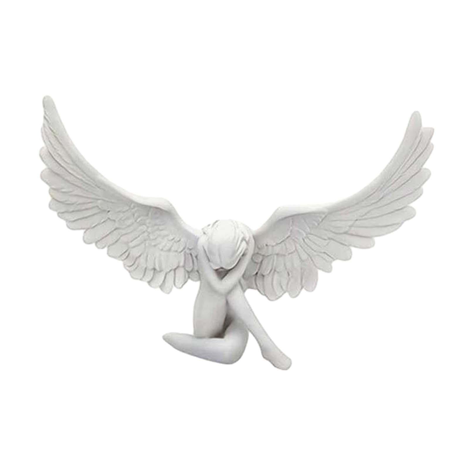 Spiritual Angel Sculpture ornament for Home, Garden, & Memorial Decor
