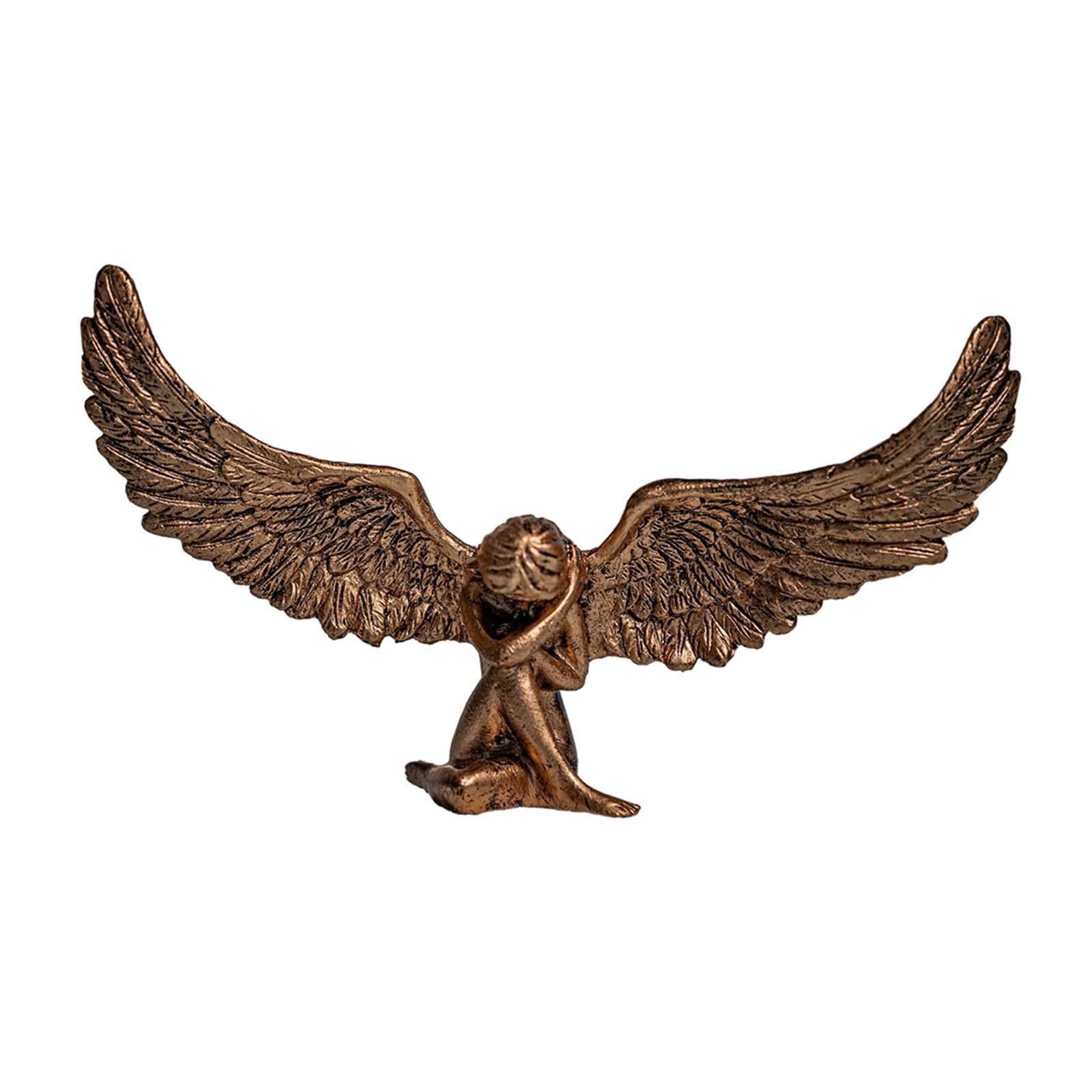 Spiritual Angel Sculpture ornament for Home, Garden, & Memorial Decor