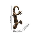 Realistic Climbing Gecko Plant Pot Ornament Garden & Indoor Plant Decor