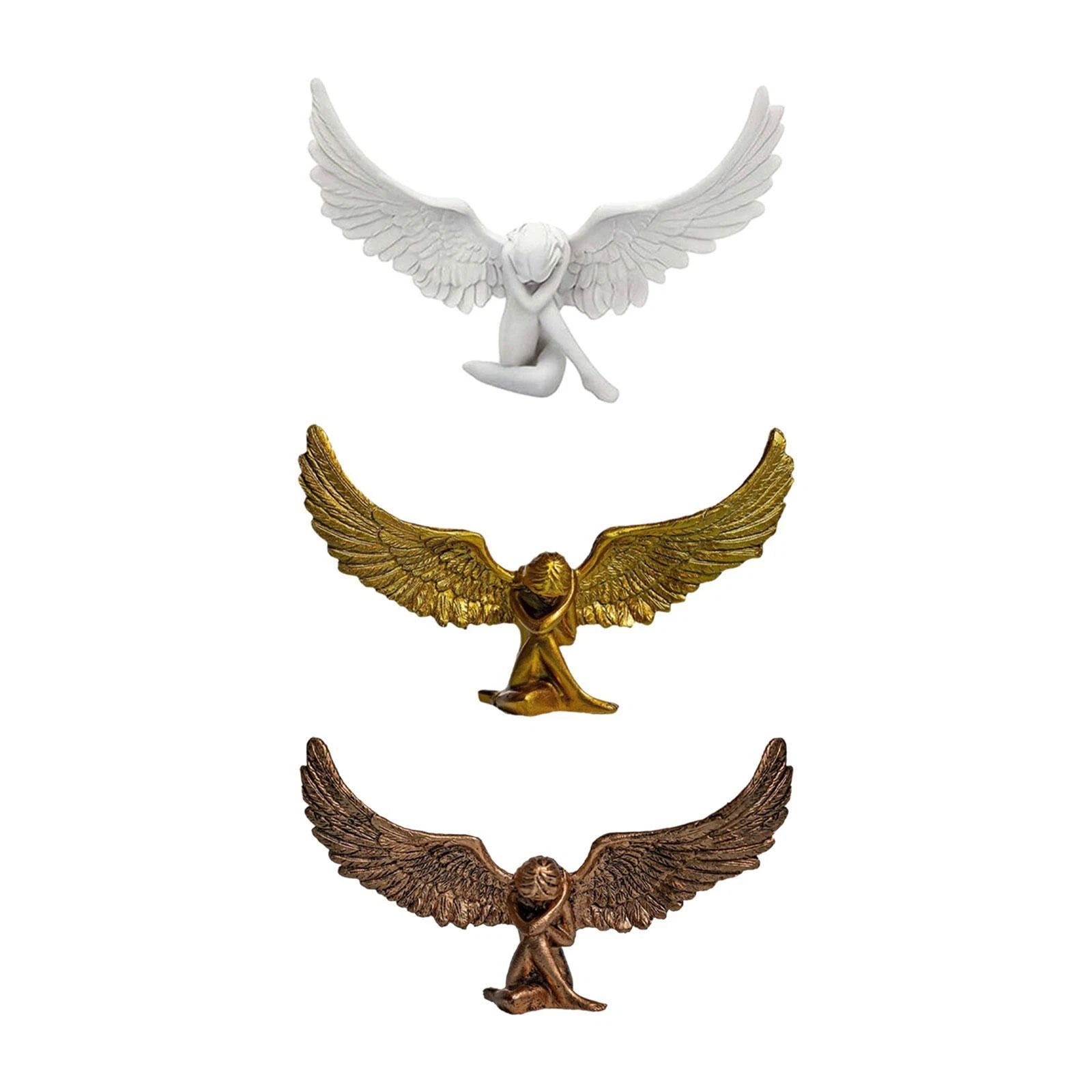 Spiritual Angel Sculpture ornament for Home, Garden, & Memorial Decor