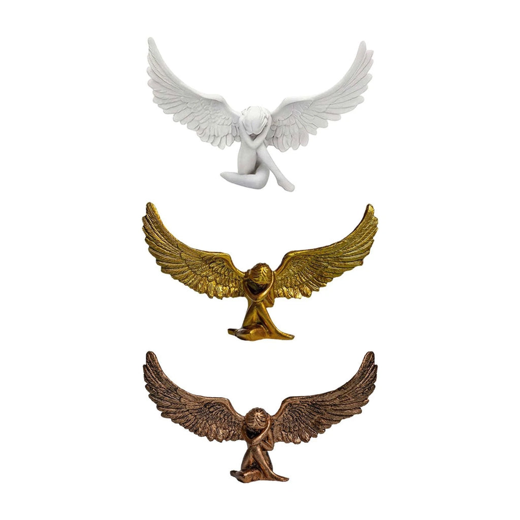 Spiritual Angel Sculpture ornament for Home, Garden, & Memorial Decor